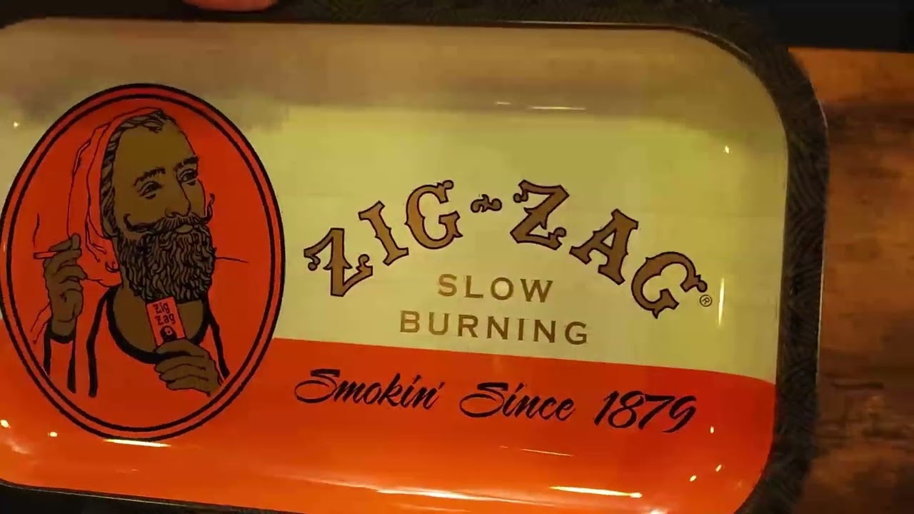 ZIG ZAG CLASSIC ROLLING TRAY UNBOXING