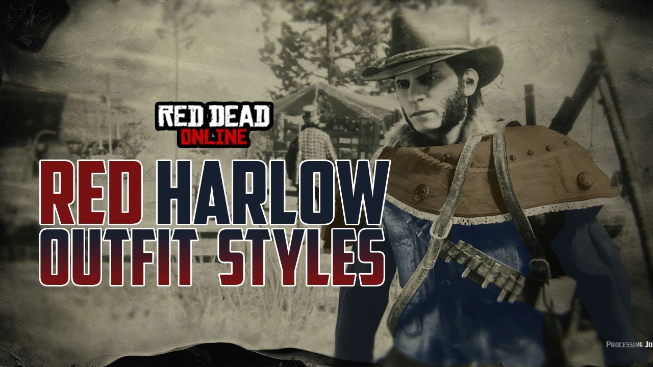 СТИЛИ КОСТЮМА КРАСНОЙ ХАРЛОУ l Red Dead Online l СОВЕТЫ ПО RDR2