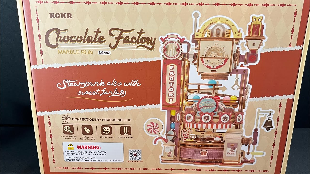 ROKR Chocolate Factory Marble Run Part 1