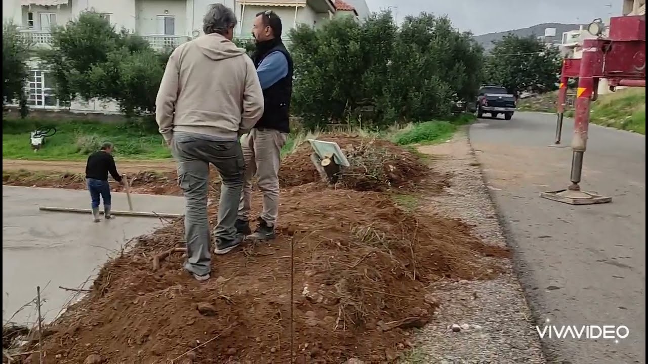 αρχή οικοδομικού έργου από τής εκσκαφές έως και με το κλειδί στο χέρι