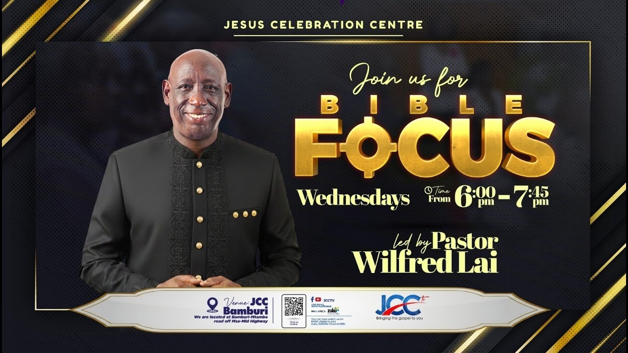 Pastor Wilfred Lai || Bible Focus Service || Live From JCC  Bamburi &mdash; Mombasa