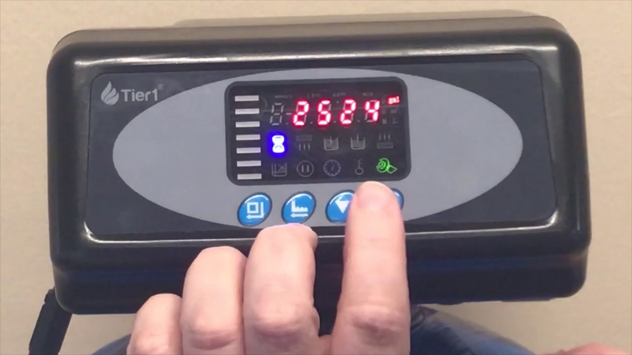 How to Program a Tier1 165-164 64,000 Grain Water Softener Valve