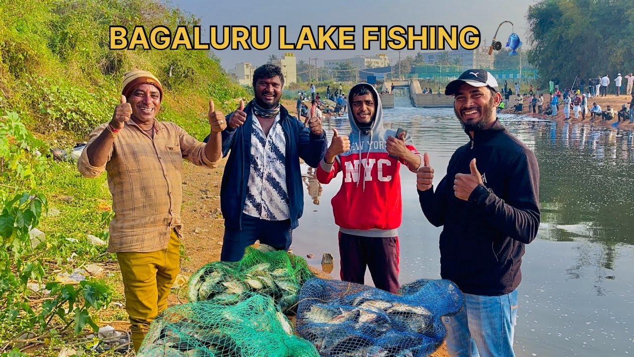Bagaluru Lake Fishing 🎣 | Amazing Catch in Bangalore