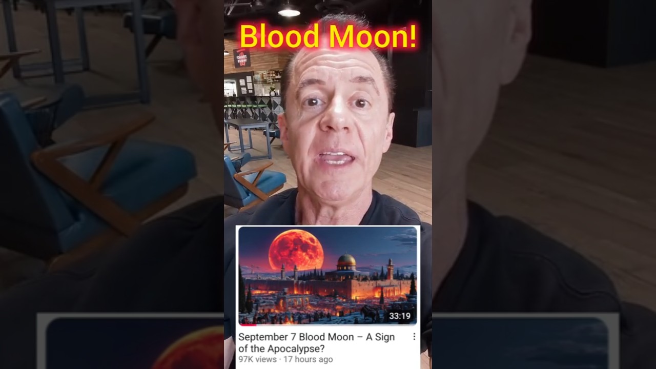 Blood Moon - September 7, 2025!&nbsp; Prophetic? End Times sign?&nbsp; #bloodmoon #prophecy #trending #viral
