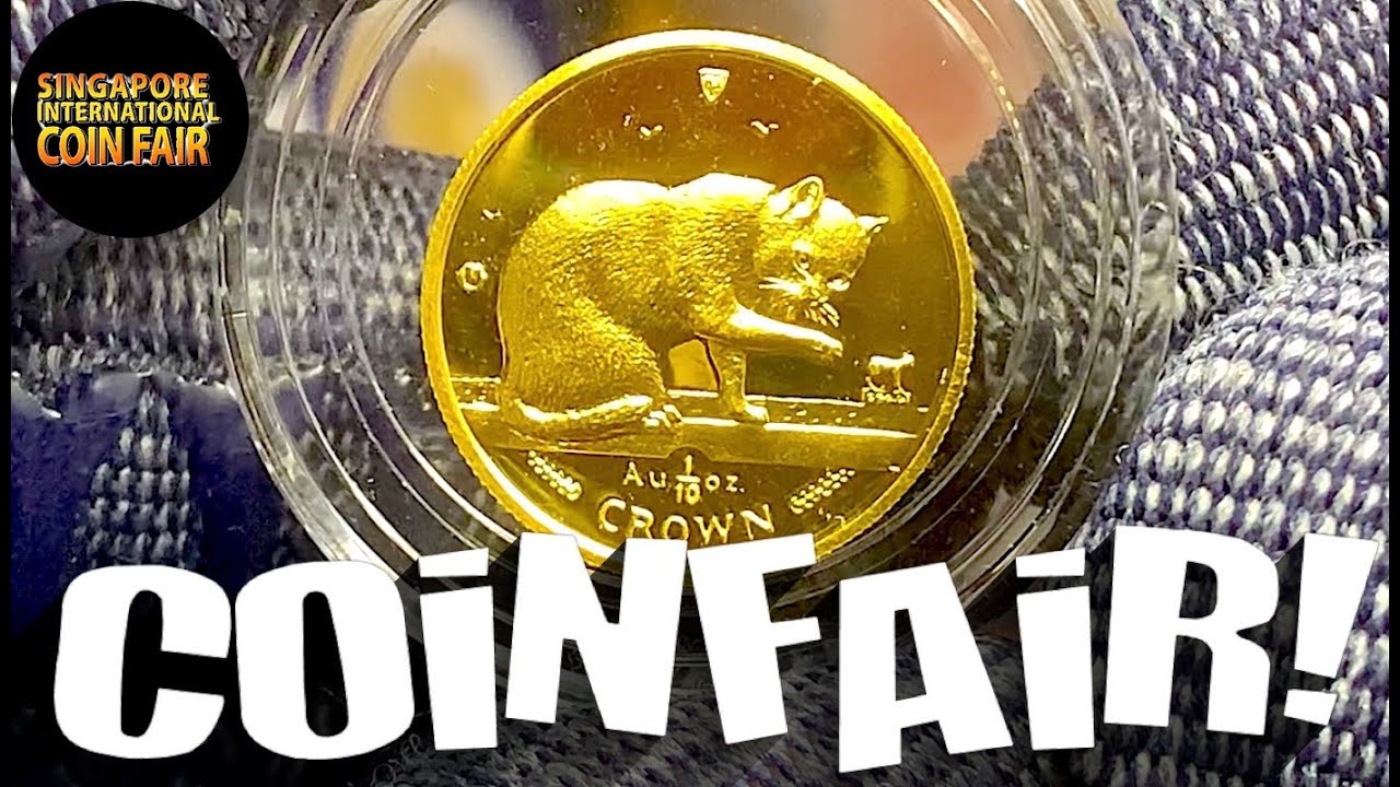 Fractional gold at low premium?&hellip; Noguchi Coin Japan Pobjoy Cat crown gold coin SICF 2025 