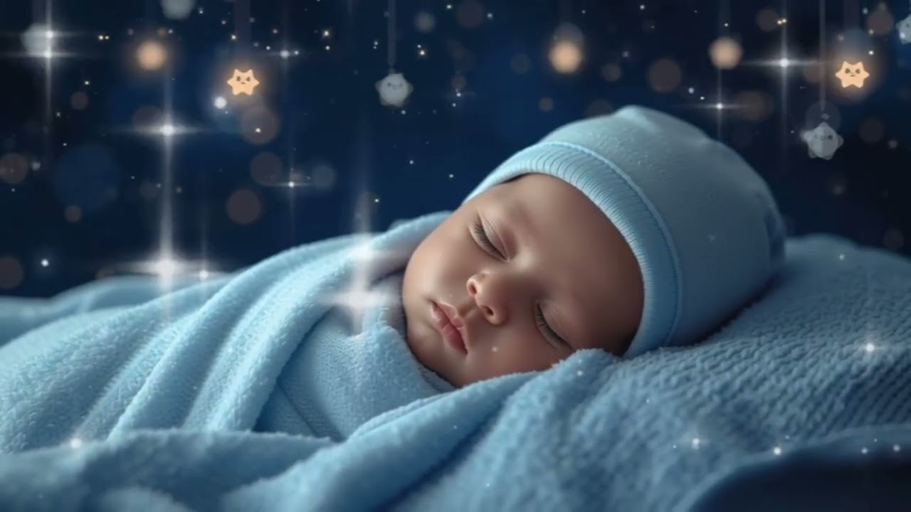 Baby Sleep Instantly 😴 Soft Lullaby & Relaxing Night Sounds