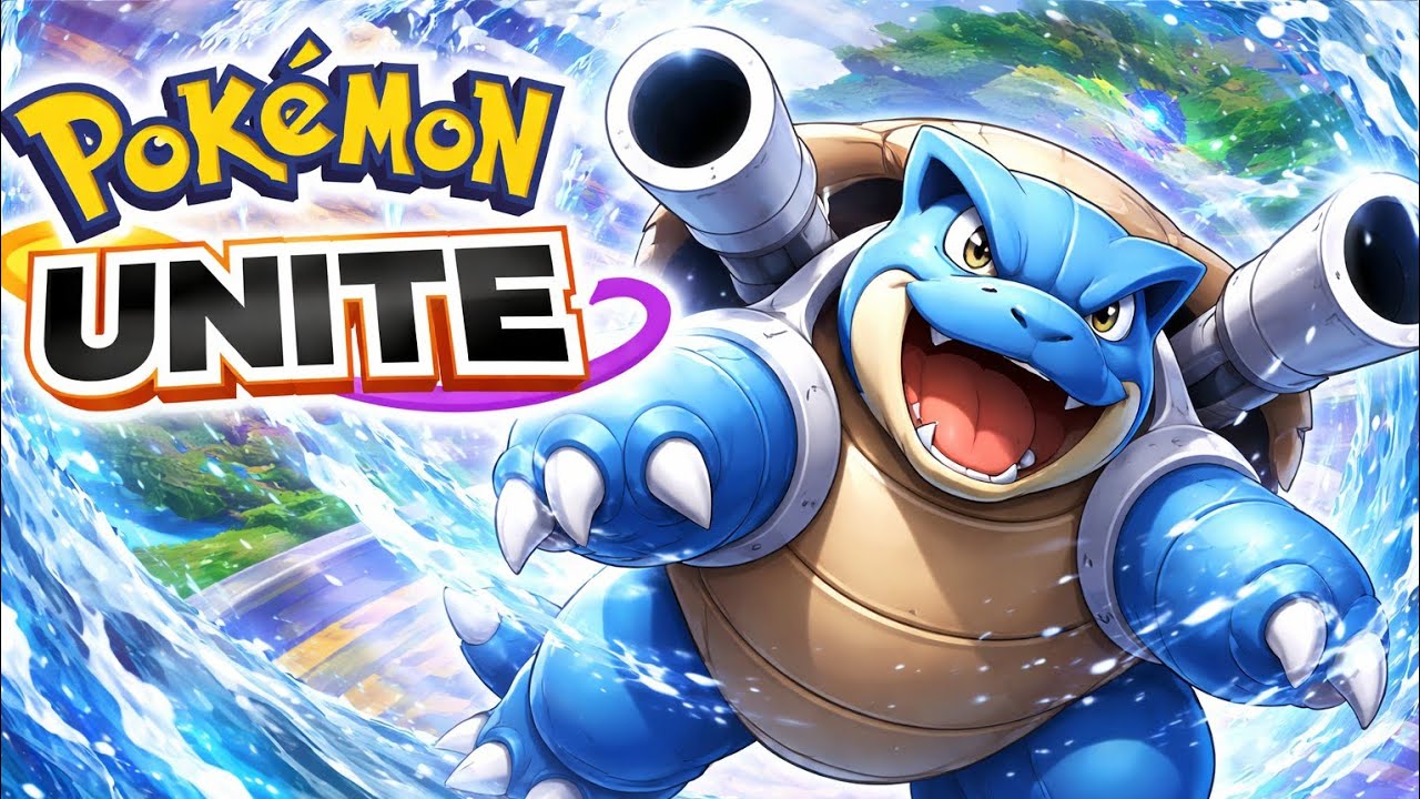New Pokemon unite rank push with blastoise 🫡🔥 || Pokemon unite || gameplay 💯 pure sound gameplay 