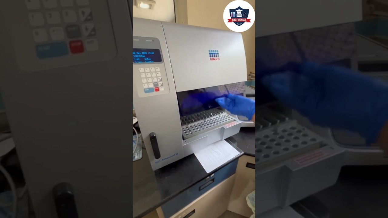 How DNA is extracted in labs #criminaljustice #experiment #facts #forensicscience