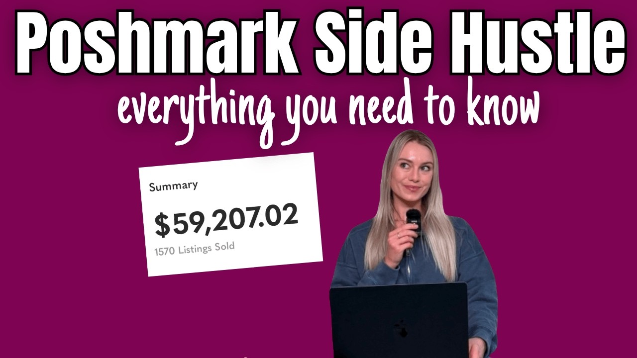Как продавать на Poshmark | Полное руководство по прибыльному подработке на Poshmark + использова...