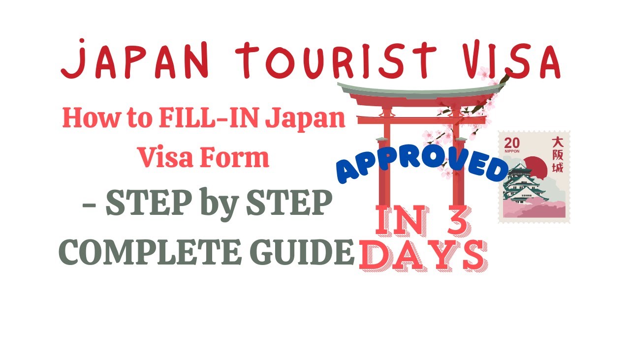 How to fill in the Japan Visa application form in 2024 | COMPLETE STEP by STEP GUIDE | Tips & Hacks