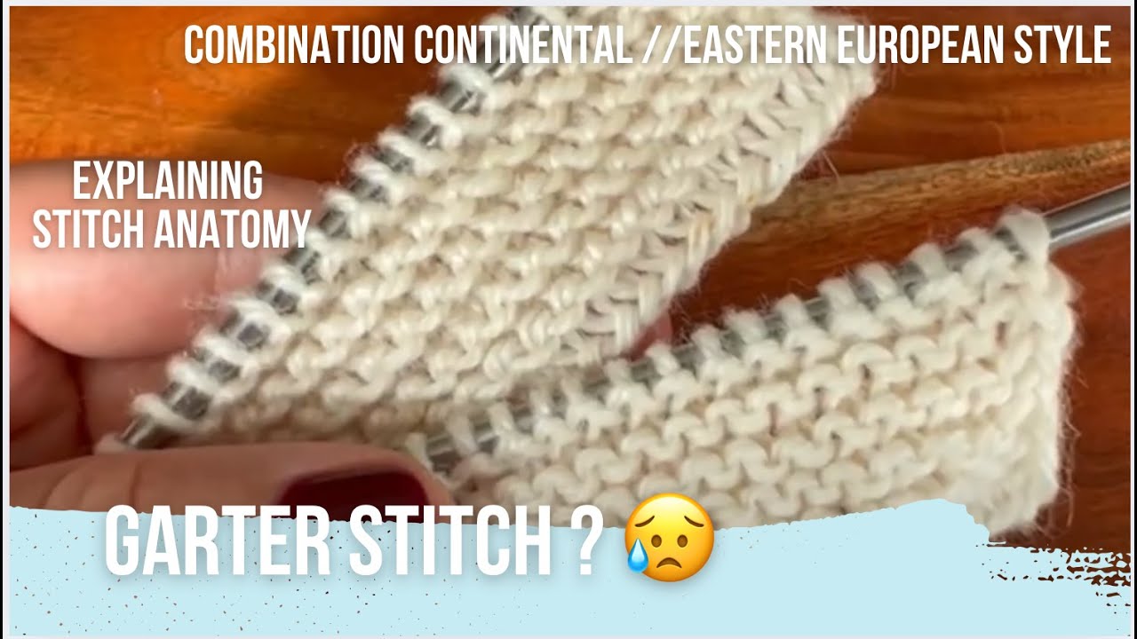 Платочная вязка Комбинированная континентальная? 🤨😥