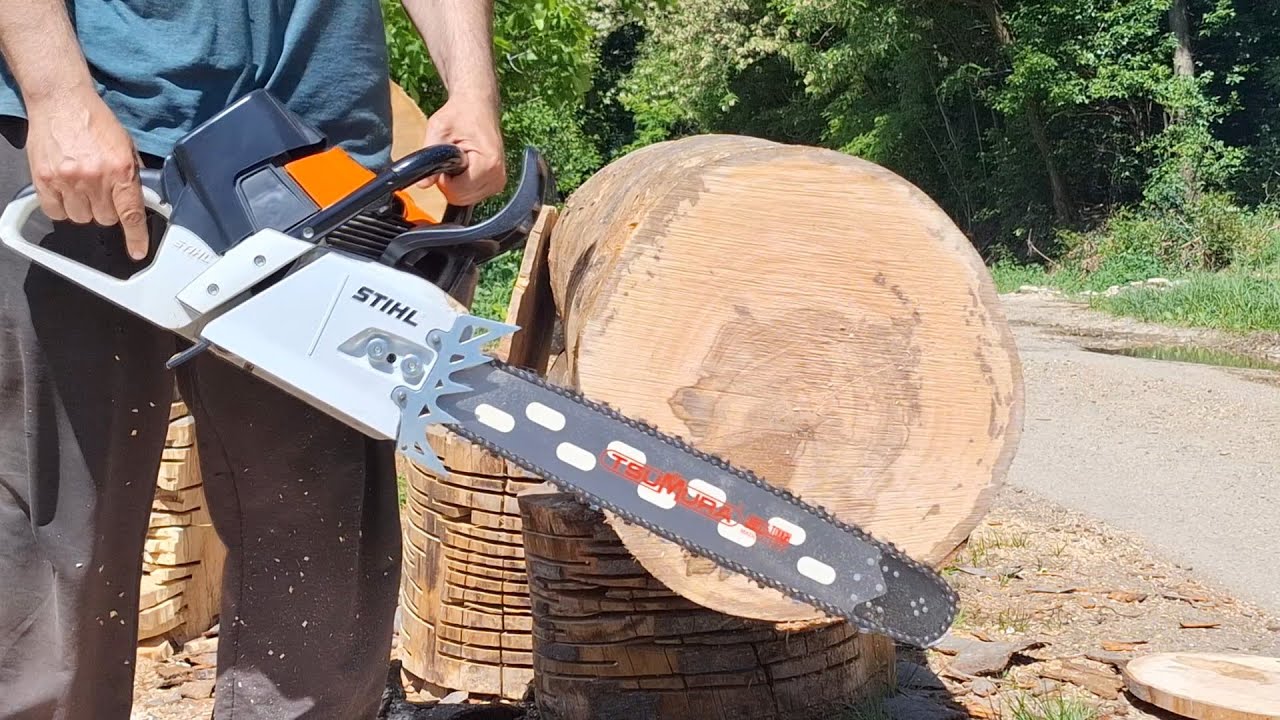 Stihl MS 661 vs. Makita 7900 vs. Dolmar 7900 vs. MS 661 ported (same bar & chain)
