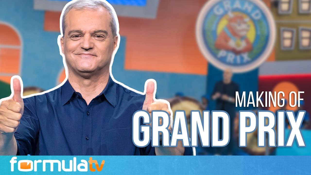Making of del GRAND PRIX: Nos colamos en su plató con RAMÓN GARCÍA, MICHELLE CALVÓ y CRISTININI