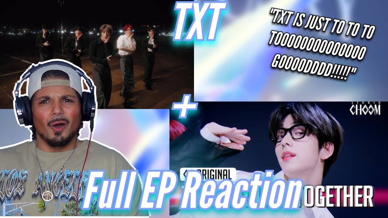 TXT 'The Star Chapter: SANCTUARY' FULL EP REACTION!!! & 'Over The Moon' Studio Choom Reaction!!!!!