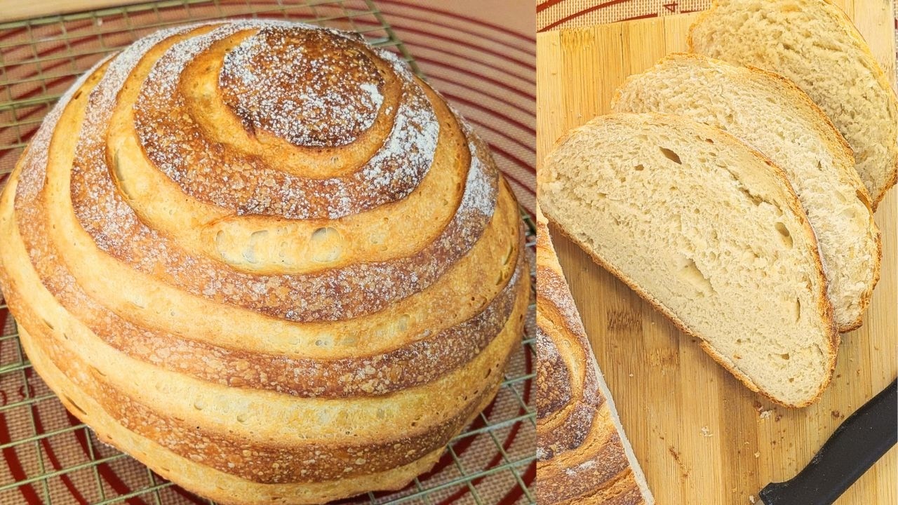 Artisan Yogurt Bread | Easy 3-Hour Recipe