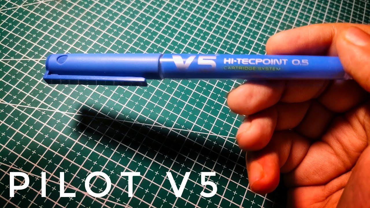 Pilot V5 : The Best Liquid Ink Roller Ball Pen | Pilot V5 Cartridge