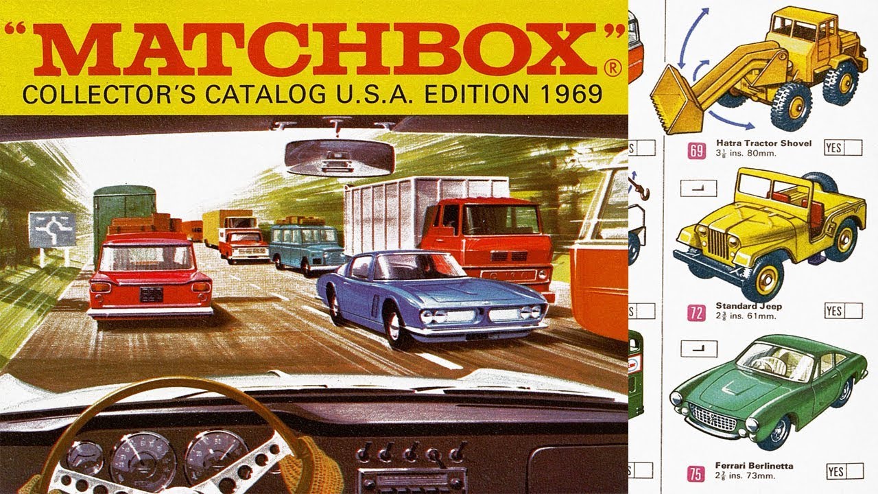 Презентация всех моделей Matchbox 1969 года. Diecast. В прошлом году 