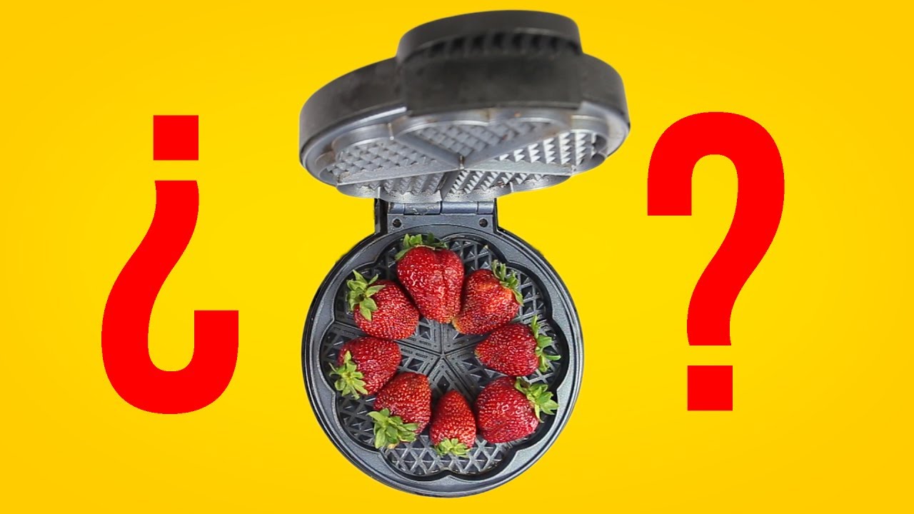 ¿PUEDES METER FRUTA EN LA GOFRERA? con LUZU, 8CHO, Jordi WILD y Los Polinesios