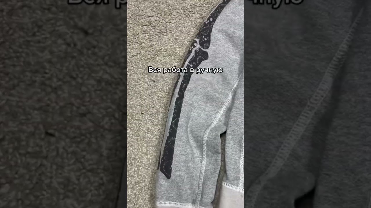 Custom hoodie Nike gray 