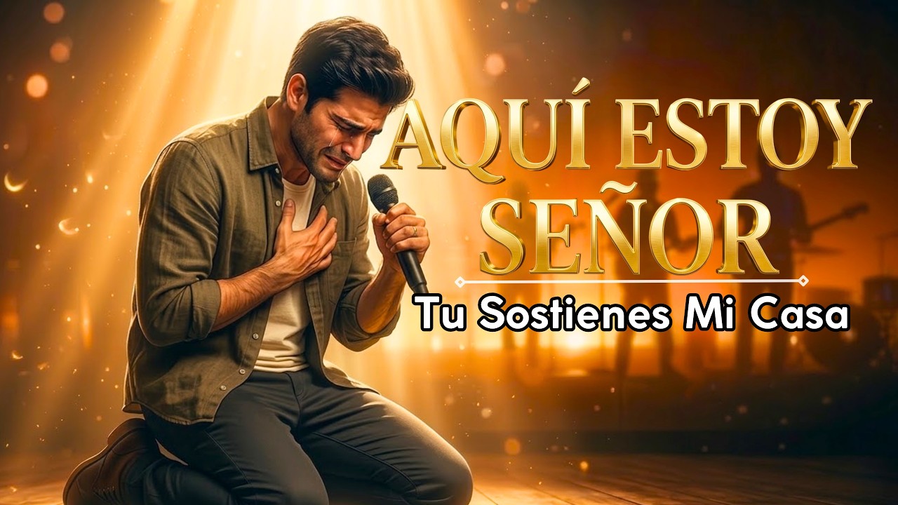 AQUÍ ESTOY, SEÑOR 🙏 – Alabanza Cristiana para Buscar a Dios ✝️🕊️| Canción de Provisión en el Hogar 🤍