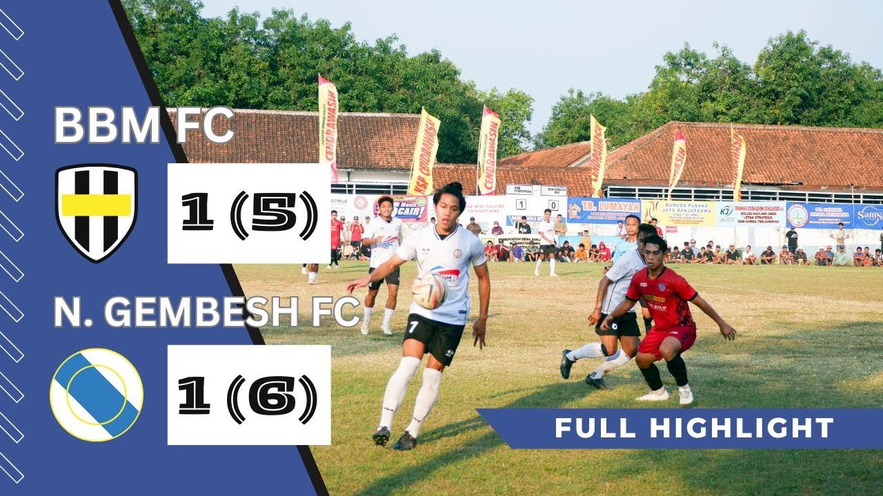Tarkam Sepakbola - Adu Penalti Semi Final Banjardawa Open 2025 BBM FC vs New Gembesh FC