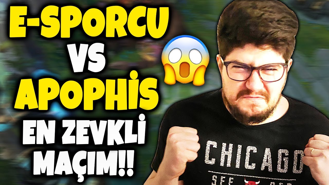 E-SPORCU VS APOPHİS (ADAM SKİLL YEMİYOR) !! | OYNADIĞIM EN ZEVKLİ MAÇ !! | Apophis