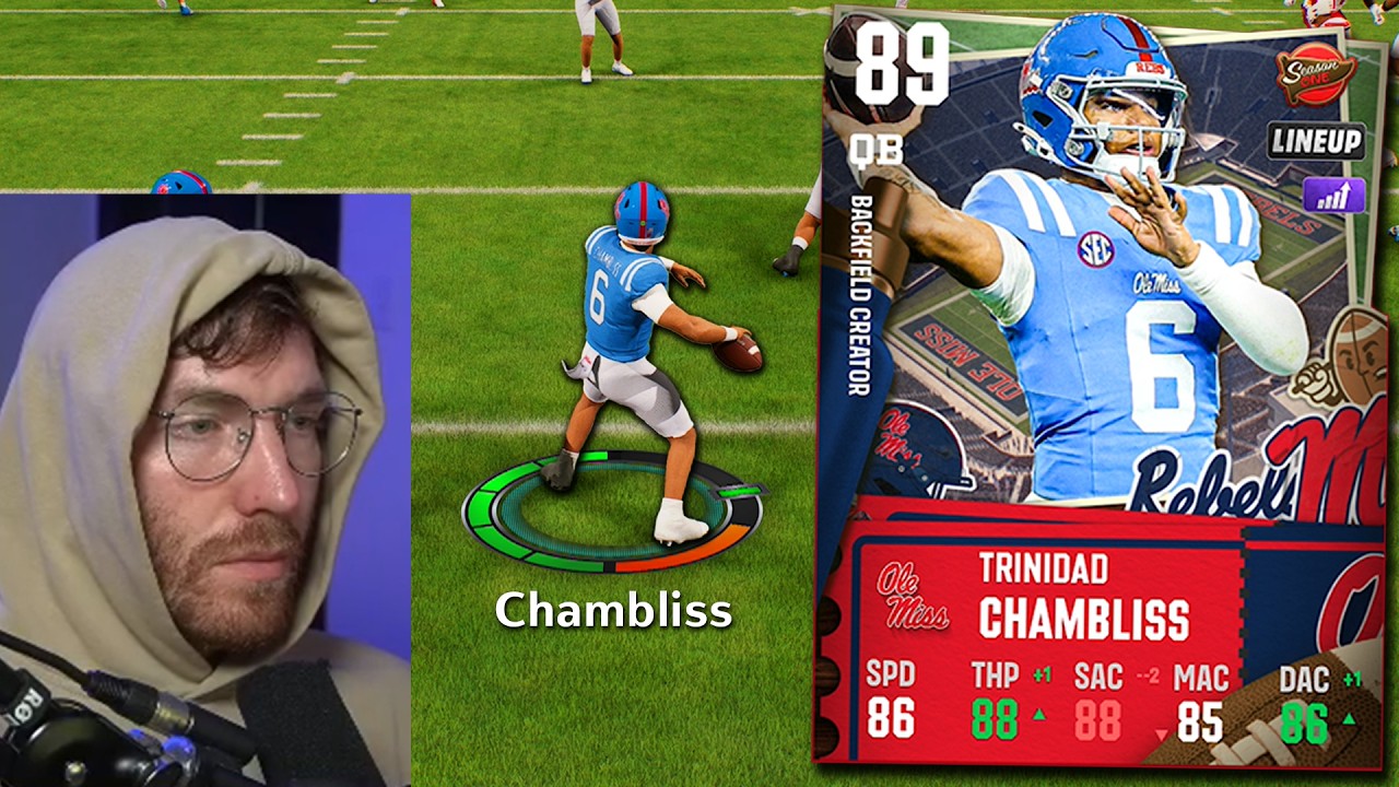 Trinidad Chambliss Is The Best QB In CUT!