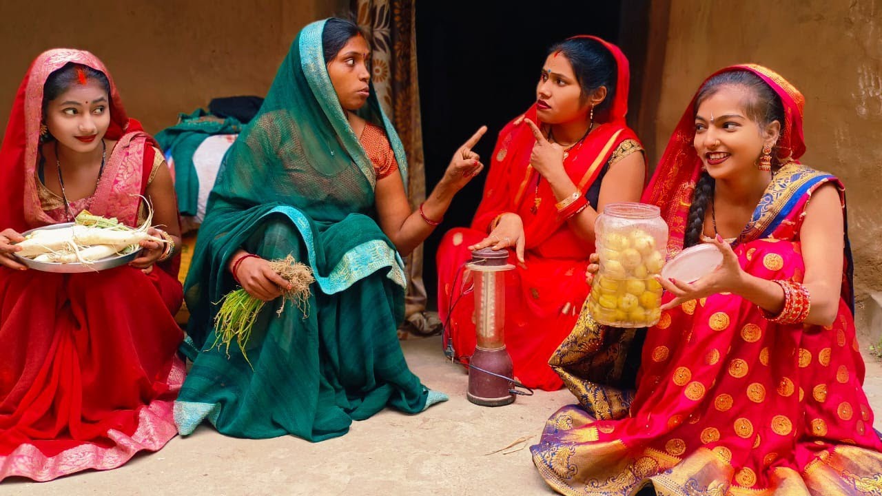 पटीदार की लड़ाई, देखिये सास को गोतिनी से लड़ाई होने पर बहूओ का माजा।|Gawar Bhauji Priti Singh Comedy