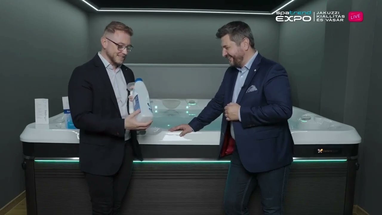 AquaFinesse, a kristálytiszta jakuzzi víz titka