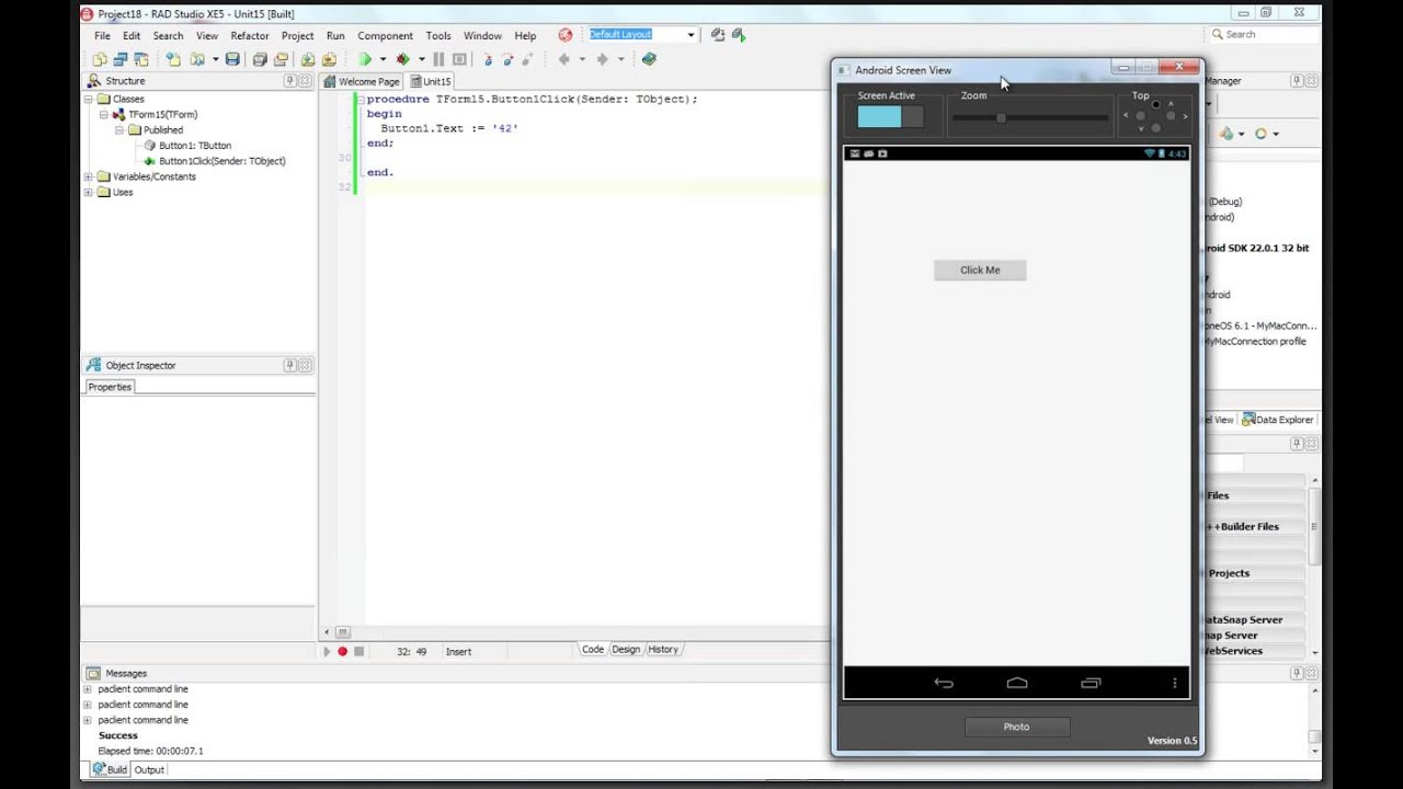 RAD Studio XE5 - Setting Up Your Android Development Environment