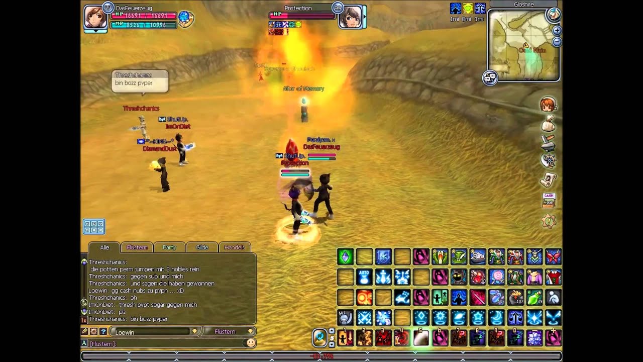 Florensia - 99 Sniper vs 99 Magic Knight