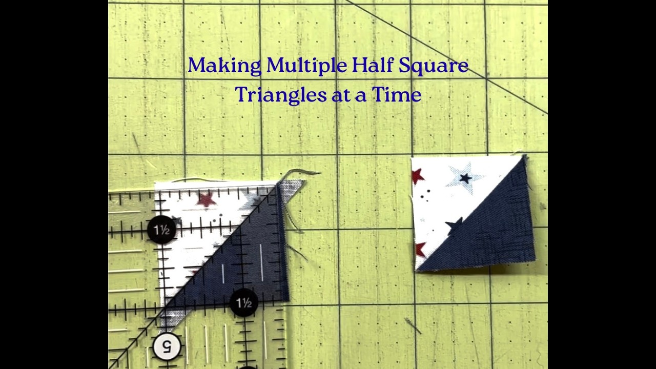 Half Square Triangles