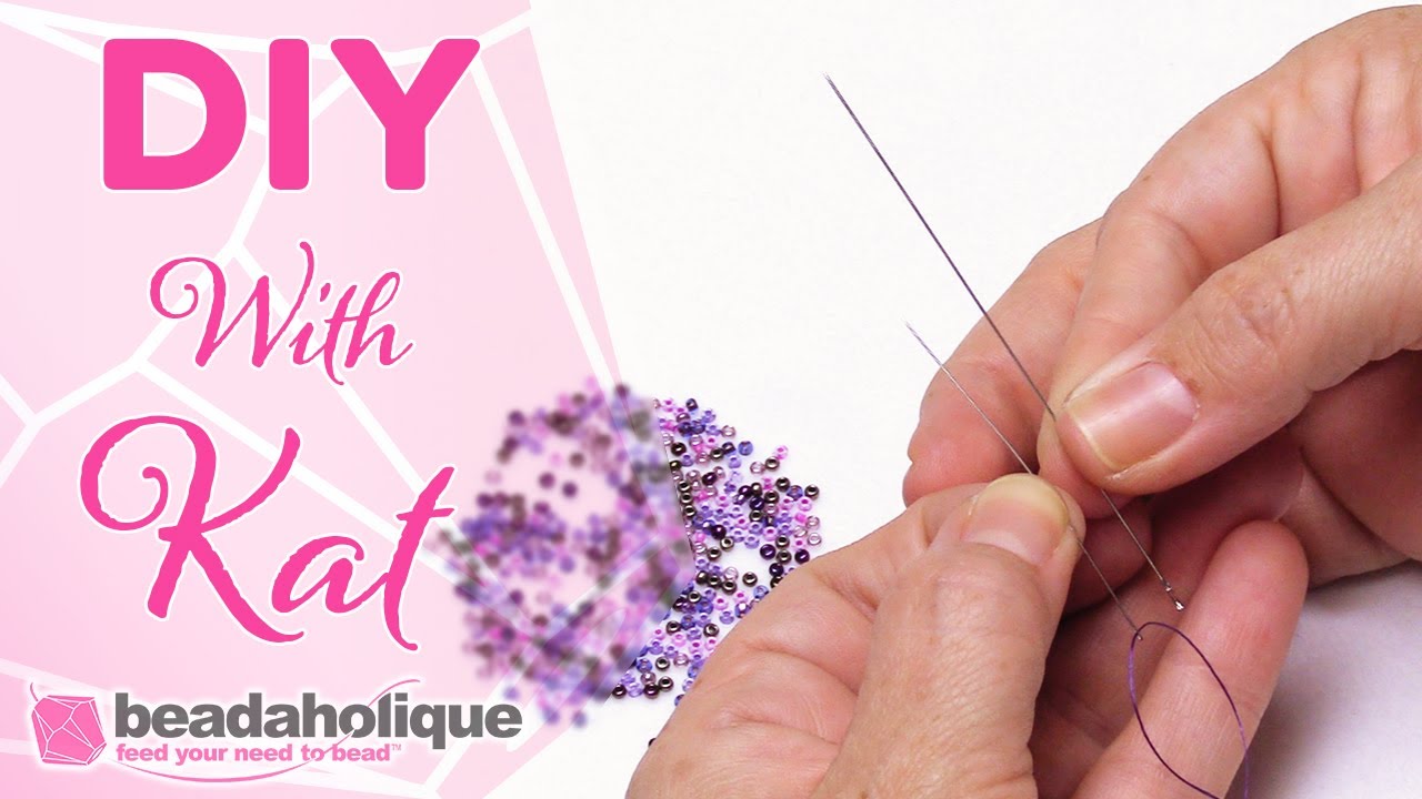 Quick Tip: Switching out your Loom Needle When Using Smaller Beads