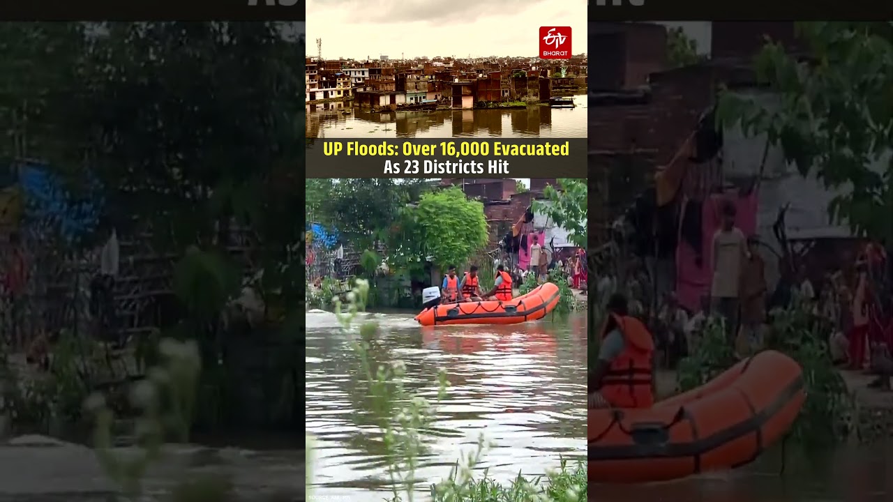 UP Floods 2026: Over 16,000 Evacuated As Rivers Flow Above Danger Mark | Varanasi Flood Update