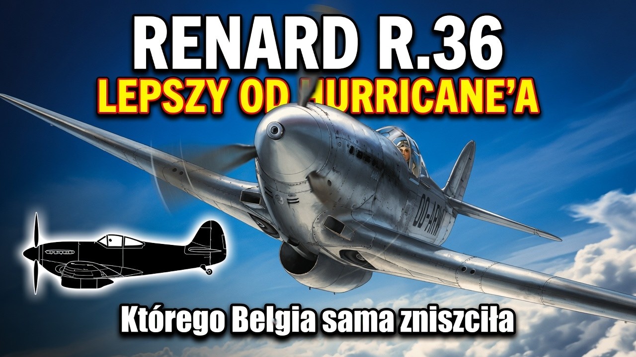 Renard R.36 lepszy od Hurricane'a - historia jednego myśliwca