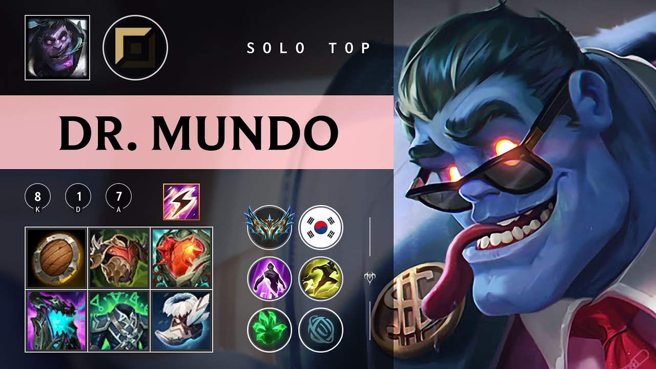 Dr. Mundo Top vs Fiora - KR Challenger Patch 26.02