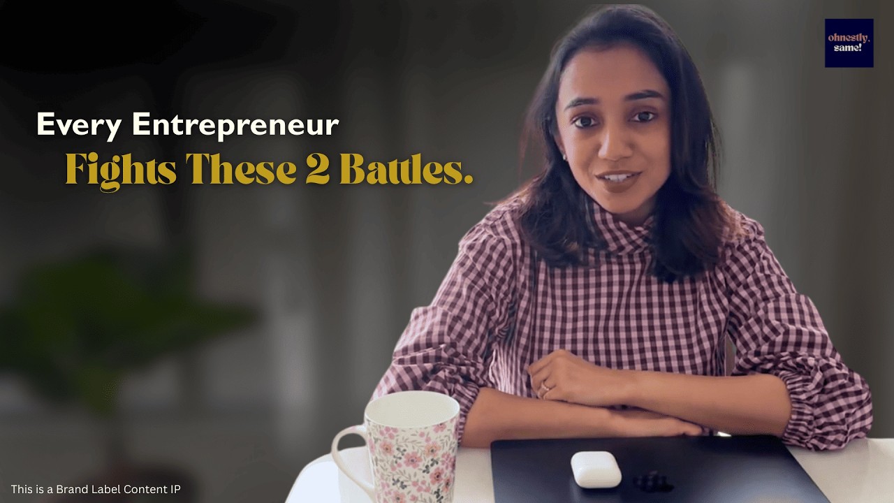 Entrepreneurs are CONSTANTLY battling Doubts & Decisions 🥲👩🏻‍💼