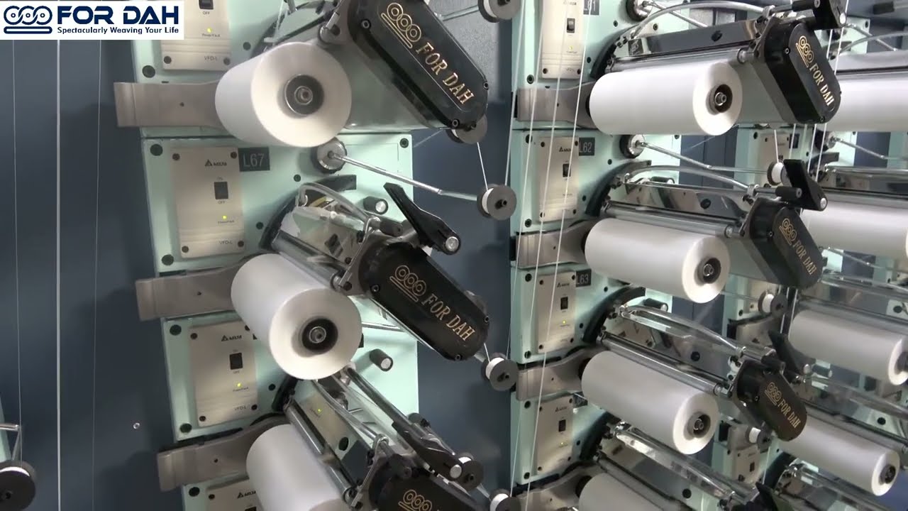 High Speed & High Capacity Flat Yarn Making Machine
