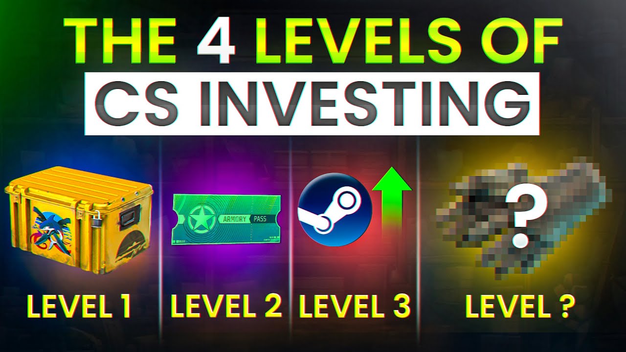 The 4-Level CS2 Investment System: Safe to High Risk (Post-Crash Strategy)