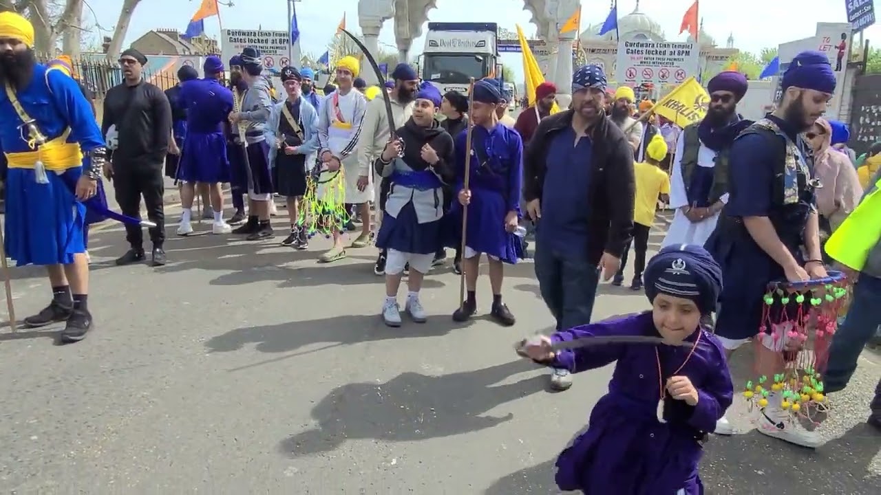 Gravesend Nagar kirtan 2024 Procession