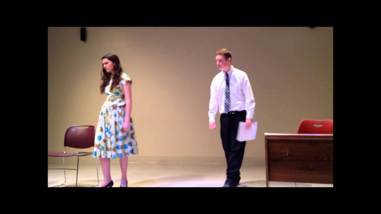 The Star-Spangled Girl scene