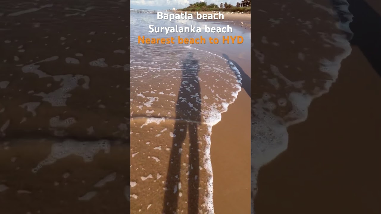 Beach near Hyderabad #suryalankabeach #suryalanka #bapatlabeach #bapatla #beach #Hyderabad #sea