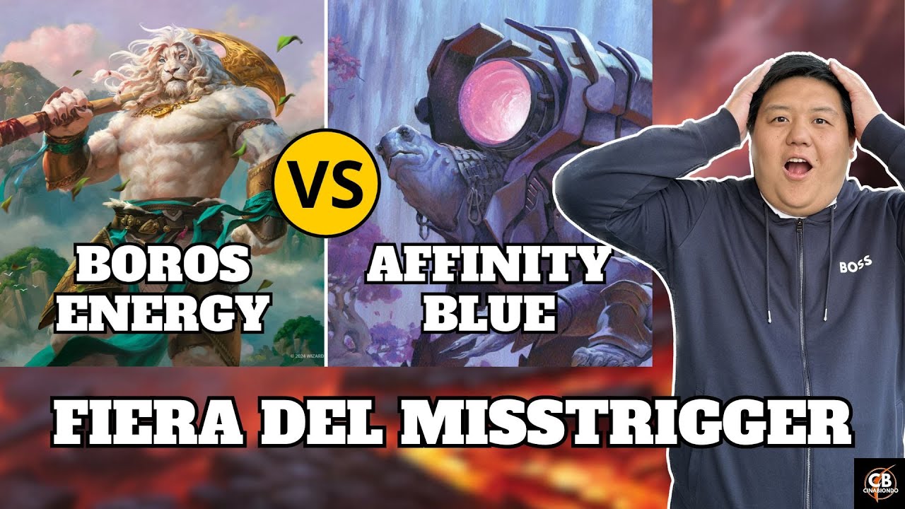 FIERA DEL MISSTRIGGER | BOROS ENERGY VS BLUE AFFINITY MODERN | VOD MTG ITA