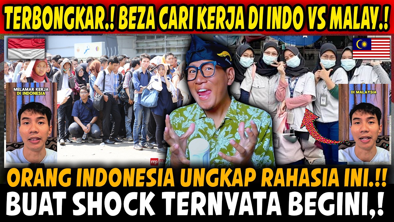 🔥 RAMAI TERKEJUT! Perbedaan Kerja Malaysia vs Indonesia Ini Jarang Dibahas