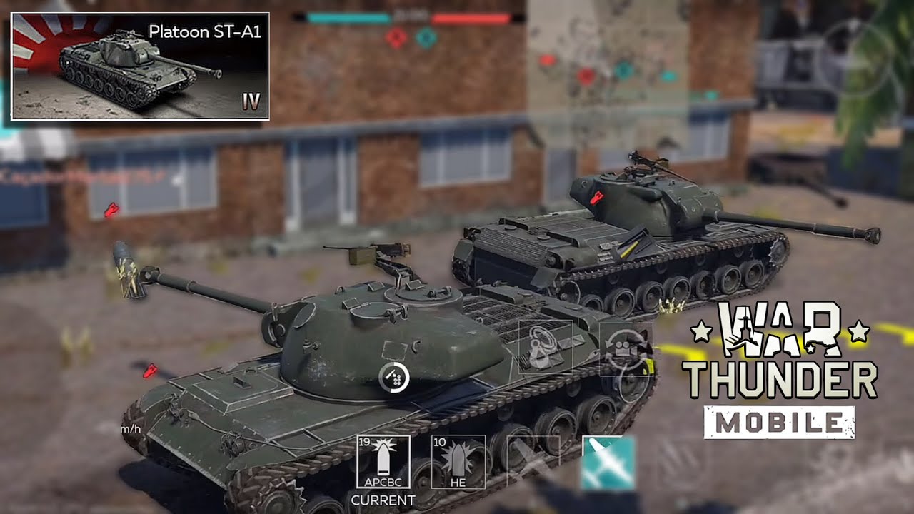New Map - ST-A1 Gameplay | 7 Kills No Deaths, basically | War Thunder Mobile