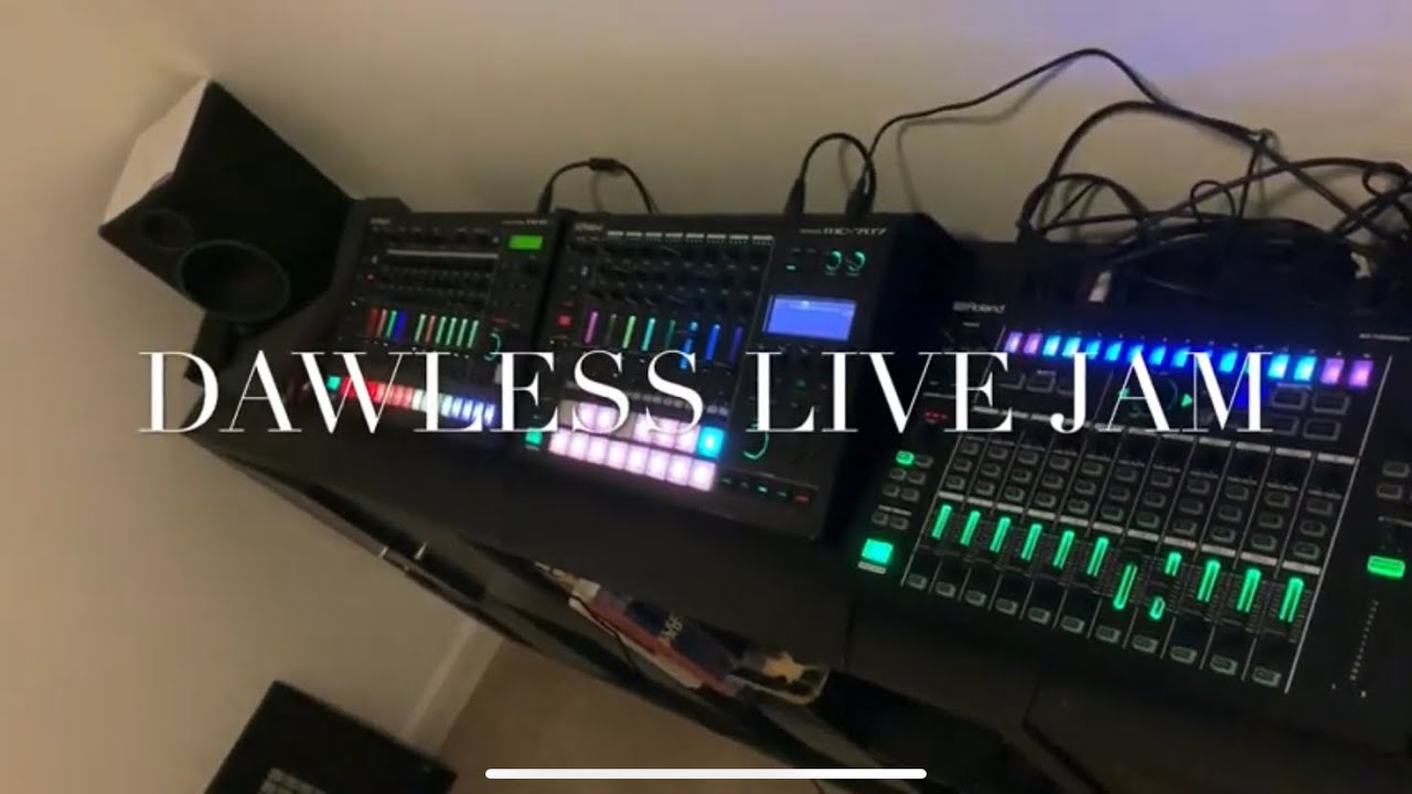 Roland TR8S , MC 707, MX1:DUB TECHNO #DUBTECHNO#TR8S#MC707#dawlessproduction#techno#polyrhythms#bts