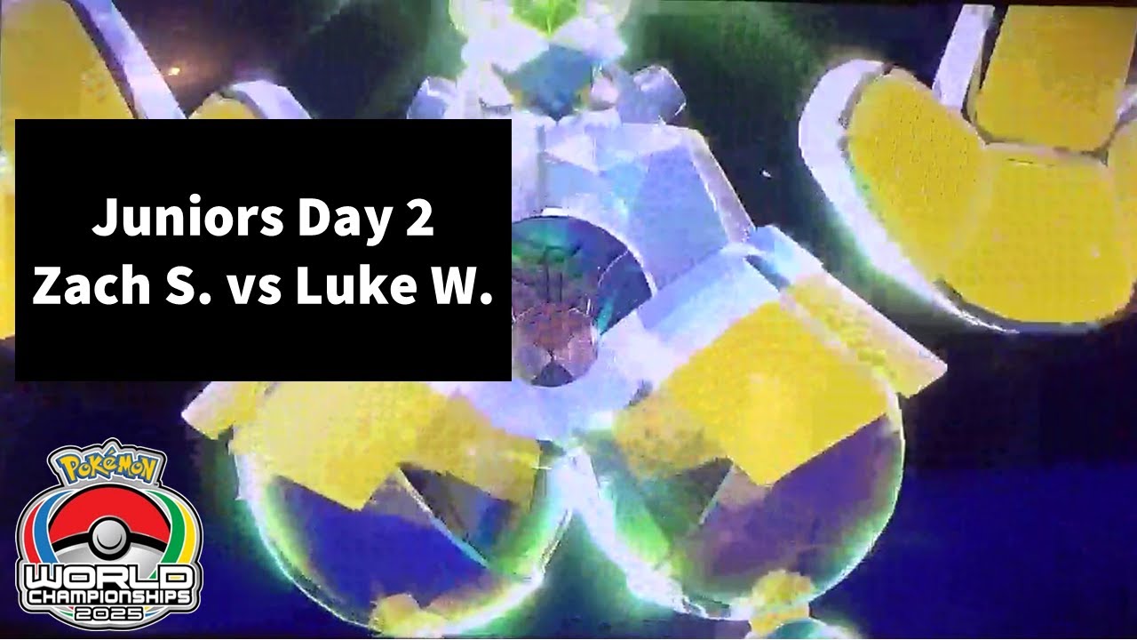 VGC '25 Worlds, Juniors D2 R7 - Zach Soldavin vs. Luke Whittier