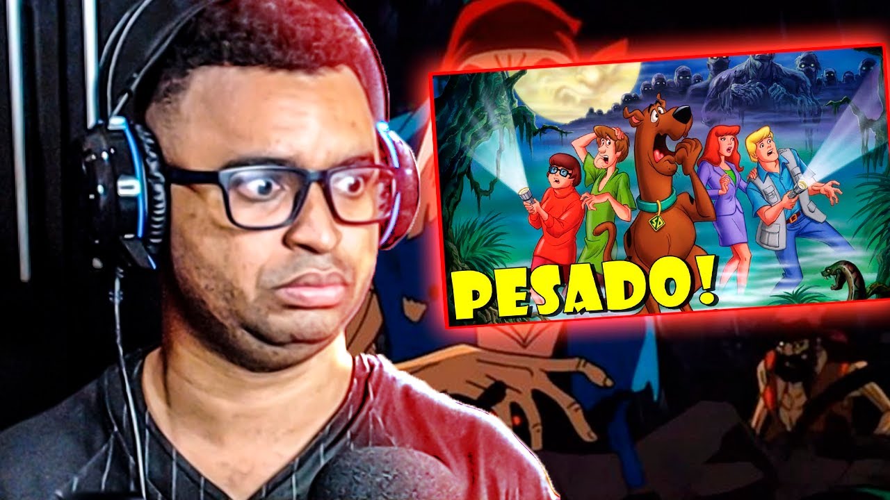 REACT | SCOOBY-DOO na Ilha dos Zumbis foi bem PESADO - Clark