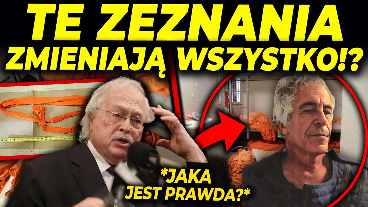 SZOKUJĄCE ZEZNANIA LEKARZA WS. ŚMIERCI EPSTEINA!