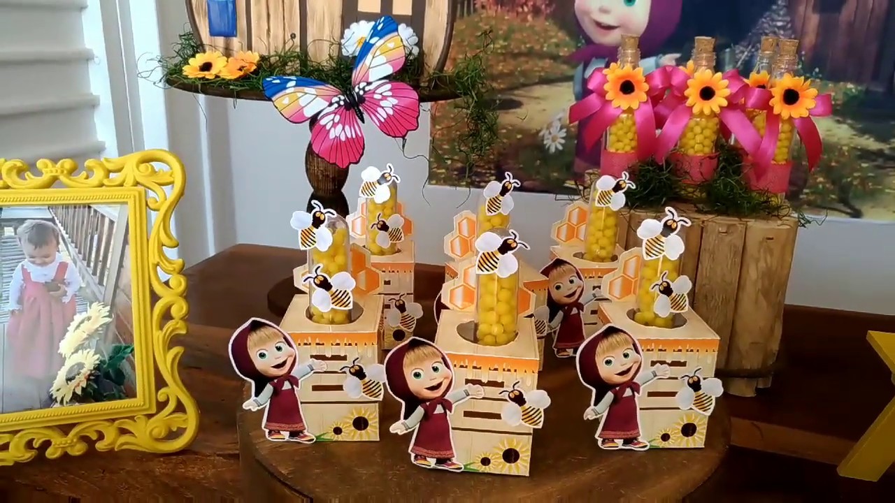 Decoração da festa/ #Diovannafaz2 / Festa Masha eo Urso